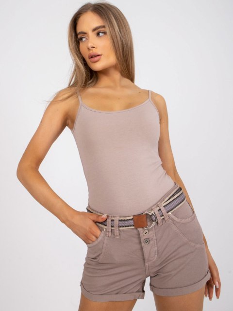 Szorty D63990Z62190K ciemny bezowy M Szorty D63990Z62190K ciemny bezowy M