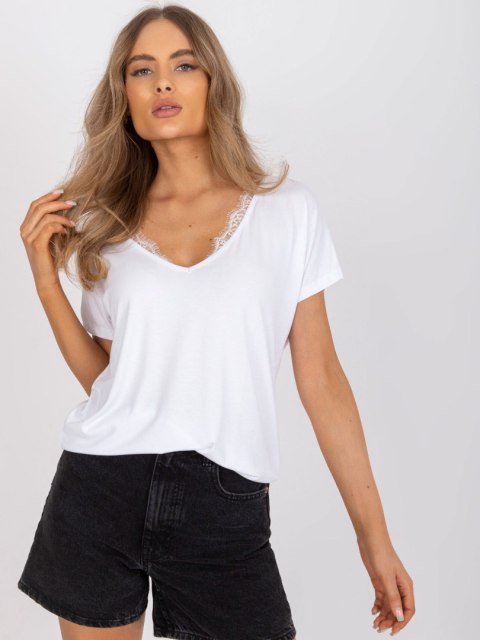 T-shirt RV-TS-7665.91 biały S/M T-shirt RV-TS-7665.91 biały S/M