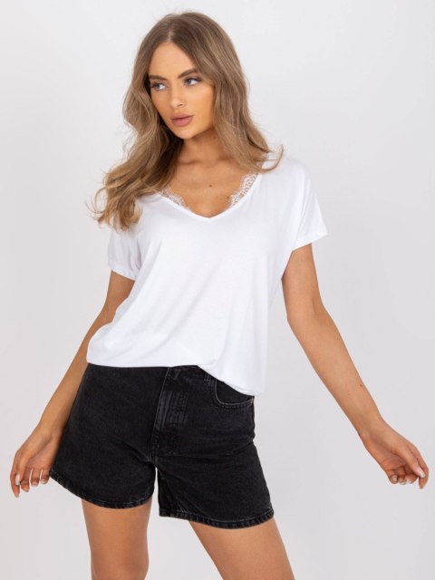 T-shirt RV-TS-7665.91 biały S/M T-shirt RV-TS-7665.91 biały S/M