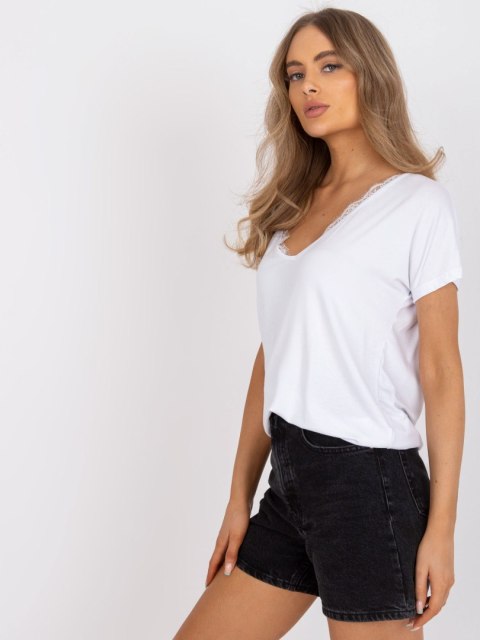 T-shirt RV-TS-7665.91 biały S/M T-shirt RV-TS-7665.91 biały S/M