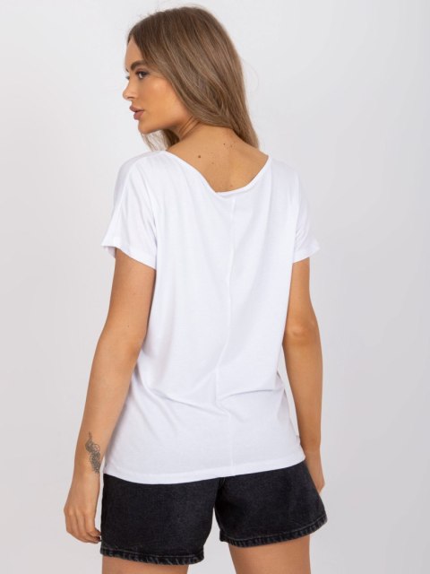 T-shirt RV-TS-7665.91 biały S/M T-shirt RV-TS-7665.91 biały S/M