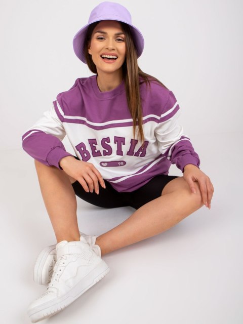 Bluza FA-BL-7699.04P ciemny fioletowy Bluza FA-BL-7699.04P ciemny fioletowy
