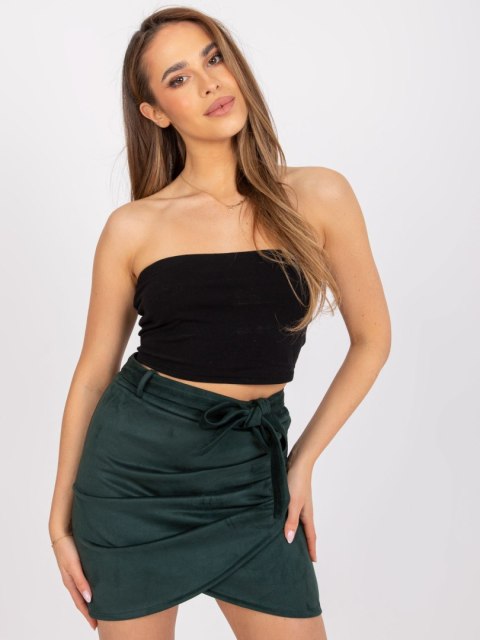 Spódnica DHJ-SD-15680.28X ciemny zielony S