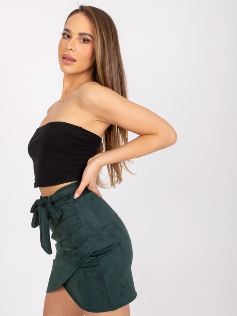 Spódnica DHJ-SD-15680.28X ciemny zielony S