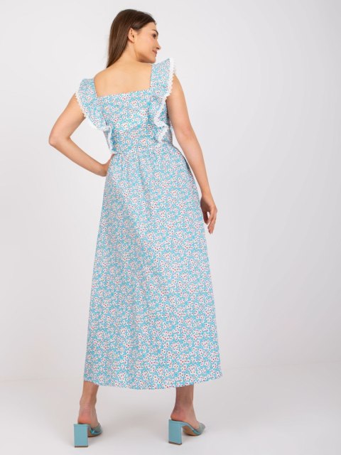 Sukienka EM-SK-229.59P jasny niebieski S