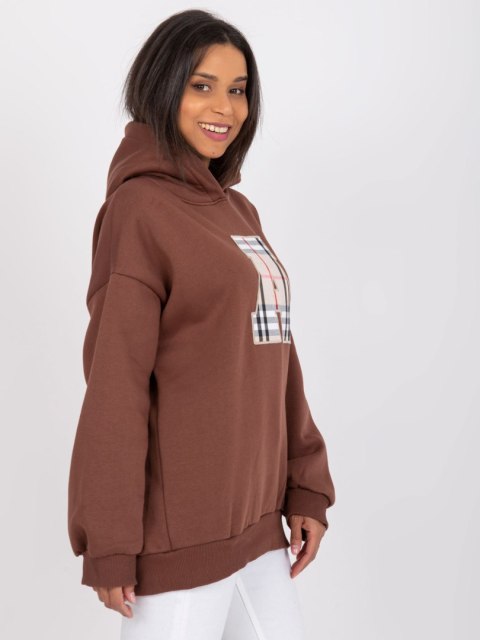 Bluza EM-BL-656.57P ciemny brązowy