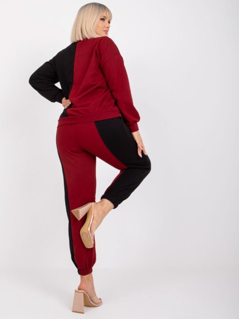 Komplet EM-KMPL-639.88 bordowy L/XL Komplet EM-KMPL-639.88 bordowy L/XL