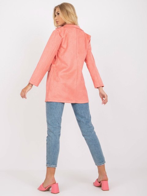 Marynarka DHJ-MA-15286.88 brzoskwiniowy XL Marynarka DHJ-MA-15286.88 brzoskwiniowy XL
