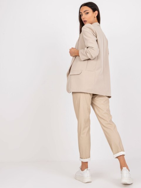 Marynarka DHJ-MA-7684.15P jasny beżowy 2XL