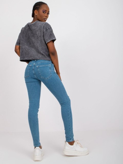 Spodnie jeans RO-SP-PNT-2307.41X niebieski XS