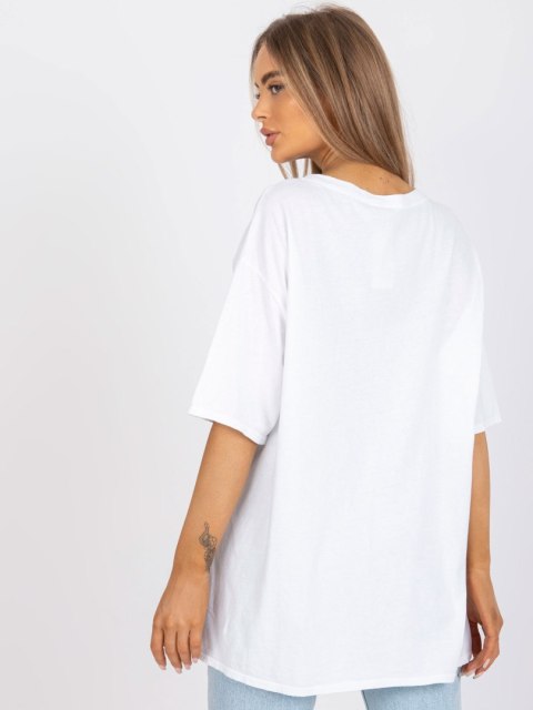T-shirt DHJ-TS-6862.24X biało-zielony T-shirt DHJ-TS-6862.24X biało-zielony