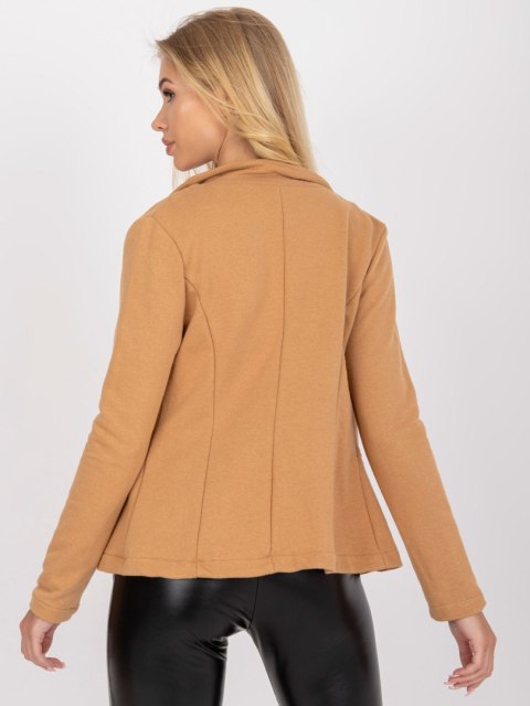 Żakiet RV-ZT-7821.52P camelowy L