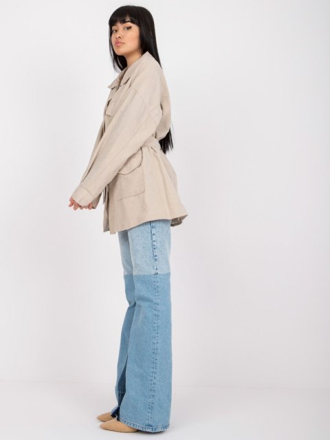 Płaszcz EM-PL-5422.22P beżowy