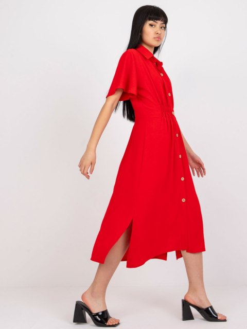 Sukienka CHA-SK-2904.89 czerwony S/M