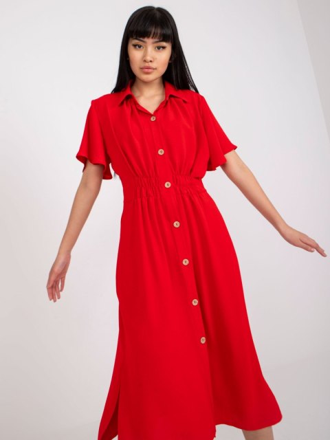 Sukienka CHA-SK-2904.89 czerwony S/M