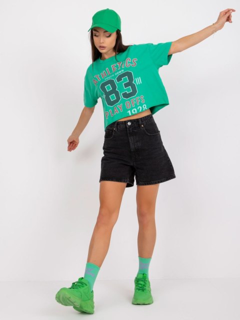T-shirt FA-TS-7684.86 zielony T-shirt FA-TS-7684.86 zielony