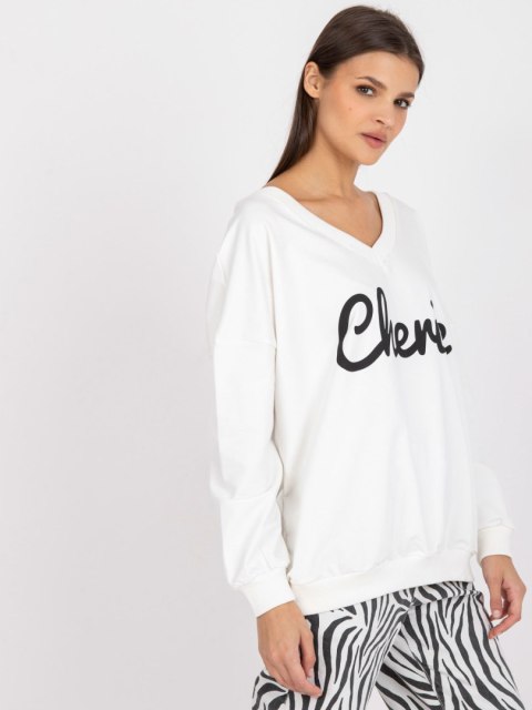Bluza FA-BL-7754.55P biało-czarny Bluza FA-BL-7754.55P biało-czarny