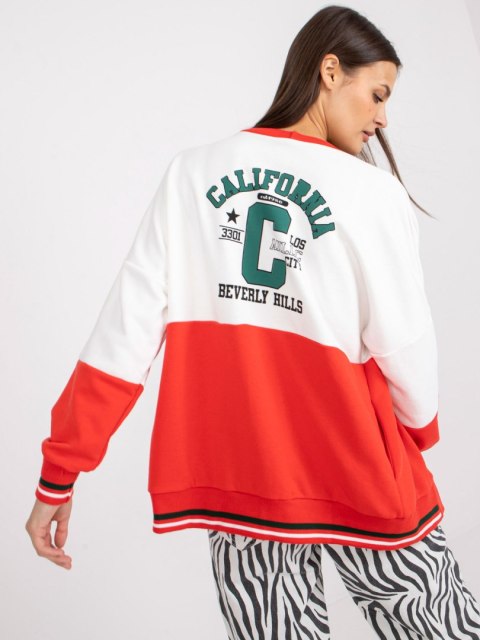 Bluza FA-BL-7621.65P biało-czerwony Bluza FA-BL-7621.65P biało-czerwony