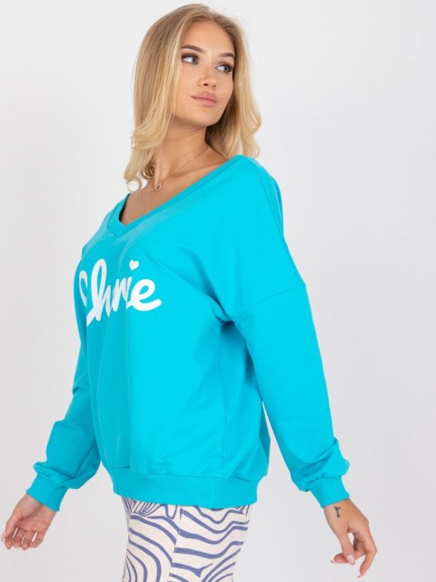 Bluza FA-BL-7754.55P biało-niebieski Bluza FA-BL-7754.55P biało-niebieski
