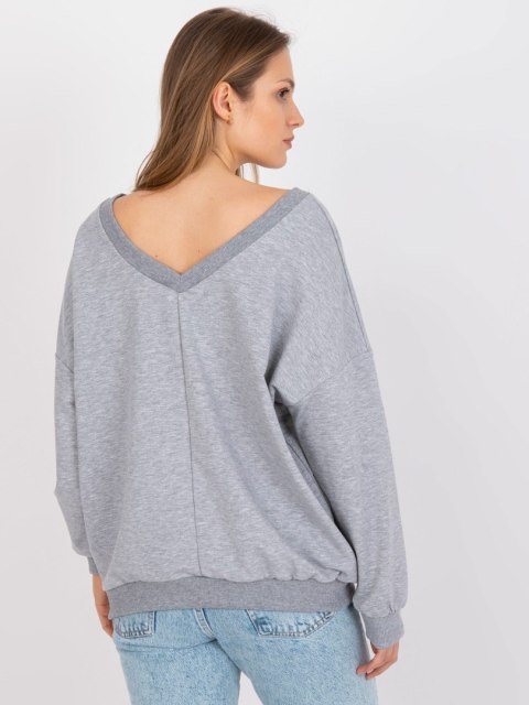 Bluza FA-BL-7754.55P biało-szary Bluza FA-BL-7754.55P biało-szary