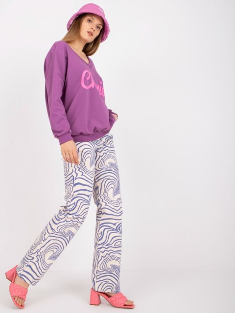 Bluza FA-BL-7754.55P fioletowy Bluza FA-BL-7754.55P fioletowy