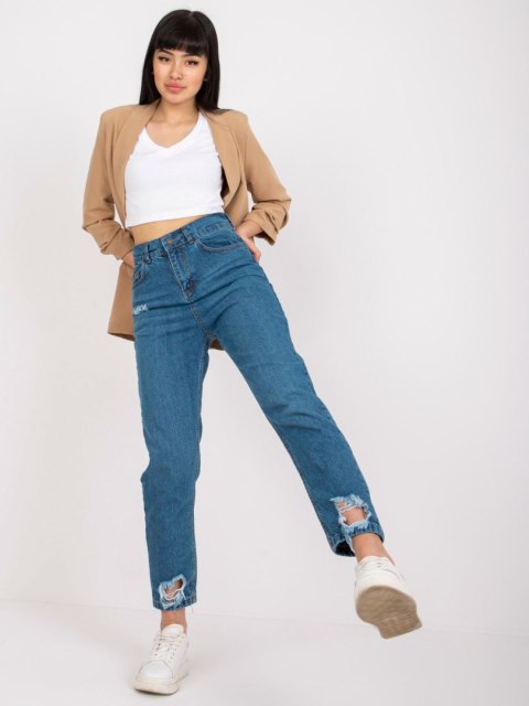 Spodnie jeans RO-SP-PNT-4005.69 ciemny niebieski XL Spodnie jeans RO-SP-PNT-4005.69 ciemny niebieski XL