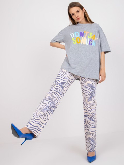 T-shirt FA-TS-7733.91P szary T-shirt FA-TS-7733.91P szary