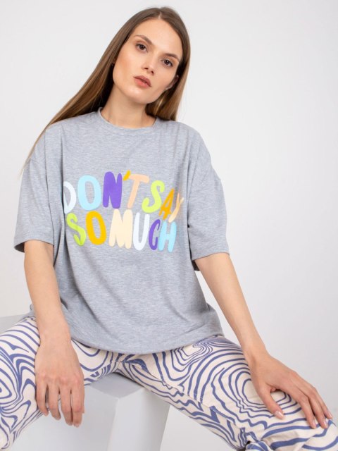T-shirt FA-TS-7733.91P szary T-shirt FA-TS-7733.91P szary