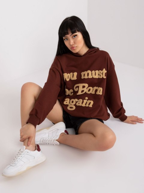 Bluza FA-BL-7716.39 ciemny brązowy Bluza FA-BL-7716.39 ciemny brązowy