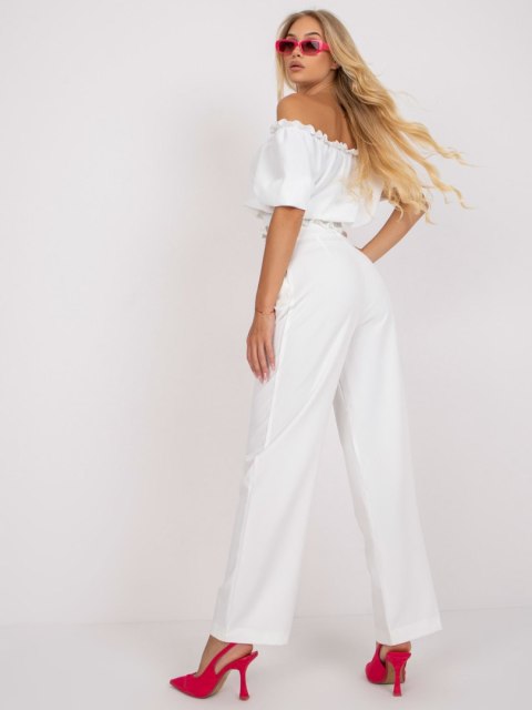 Spodnie TO-SP-18155.21P biały 40