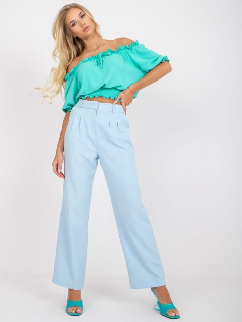 Spodnie TO-SP-18155.21P jasny niebieski 42