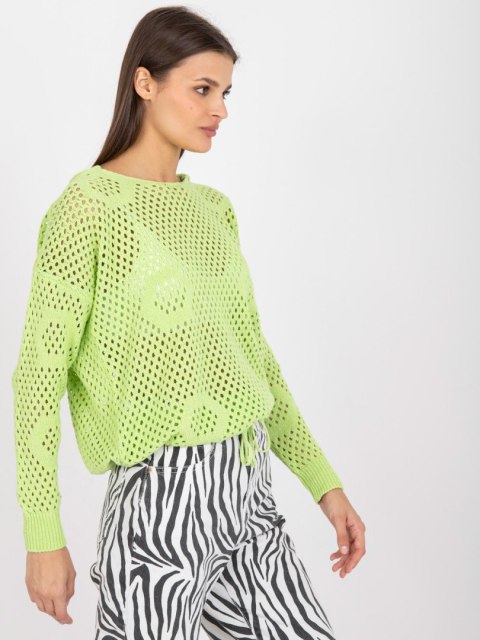 Sweter LC-SW-0237.26P jasny zielony