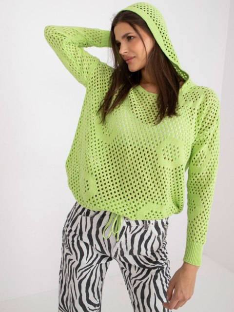 Sweter LC-SW-0237.26P jasny zielony