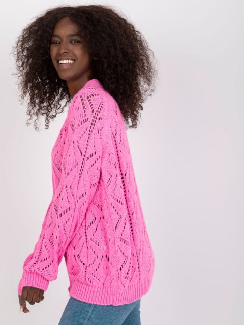 Sweter LC-SW-0243.06 różowy
