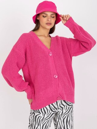 Sweter LC-SW-0249.24P ciemny różowy