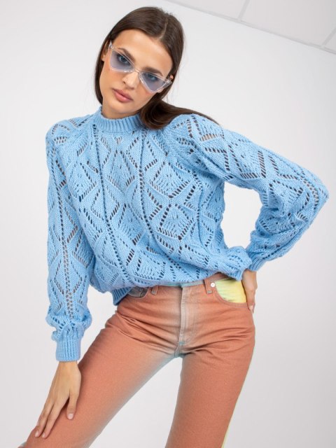 Sweter LC-SW-0254.64 jasny niebieski Sweter LC-SW-0254.64 jasny niebieski
