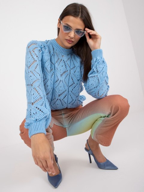Sweter LC-SW-0254.64 jasny niebieski Sweter LC-SW-0254.64 jasny niebieski