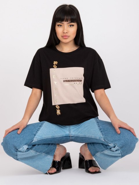 T-shirt HB-TS-3079.59 czarny S T-shirt HB-TS-3079.59 czarny S