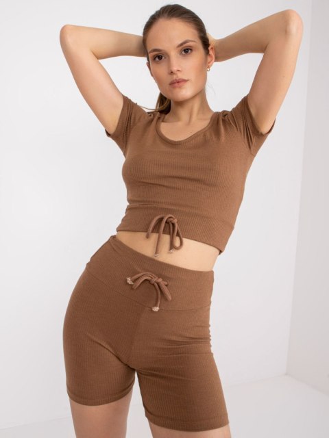 Komplet FA-KMPL-7742.56P brązowy S/M Komplet FA-KMPL-7742.56P brązowy S/M
