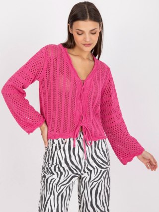 Sweter LC-SW-0228.21P ciemny różowy