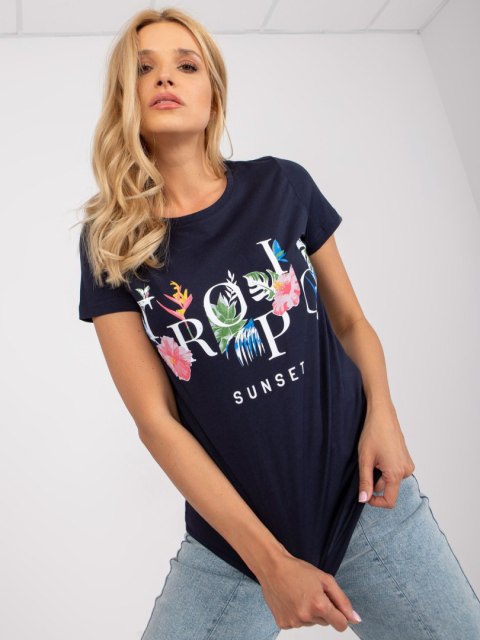 T-shirt BR-TS-8137 granatowy S T-shirt BR-TS-8137 granatowy S