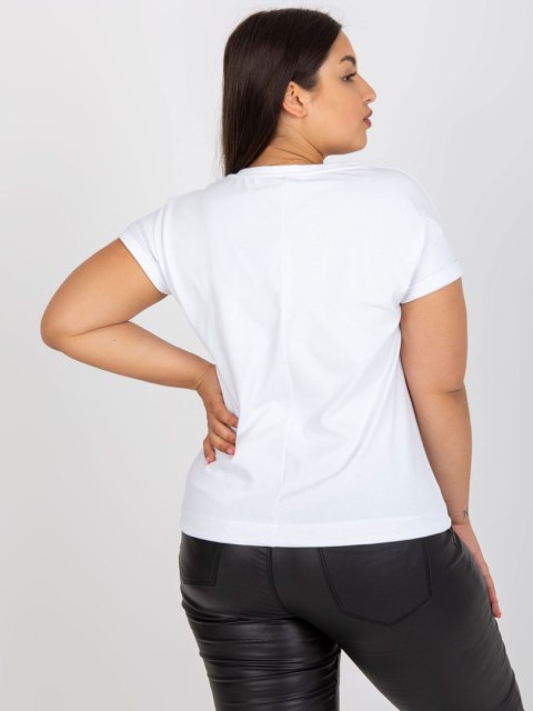 T-shirt RV-TS-7656.84 biały T-shirt RV-TS-7656.84 biały
