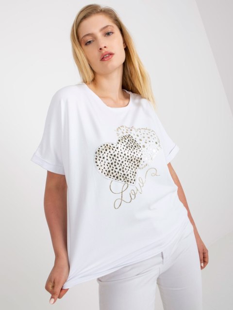 T-shirt RV-TS-7660.88P biały T-shirt RV-TS-7660.88P biały