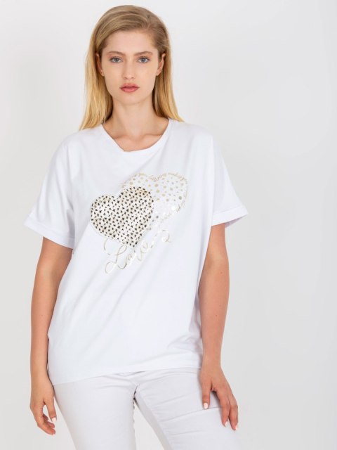 T-shirt RV-TS-7660.88P biały T-shirt RV-TS-7660.88P biały