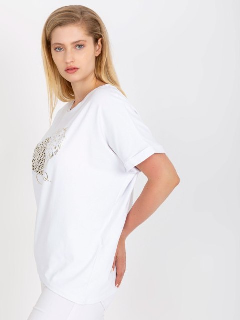 T-shirt RV-TS-7660.88P biały T-shirt RV-TS-7660.88P biały