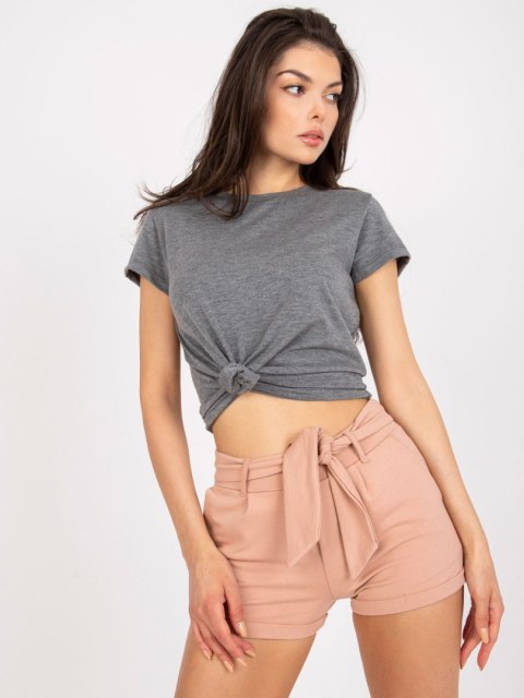 T-shirt RV-TS-4623.56 ciemny szary XL