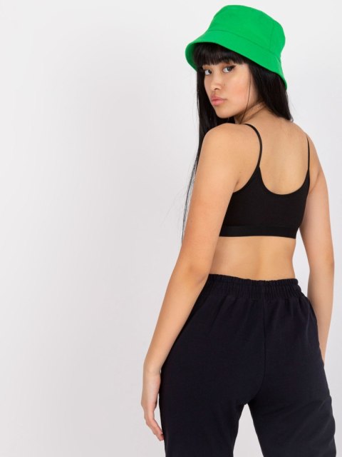 Top czarny sportowy z usztywnianymi miseczkami 80 Top czarny sportowy z usztywnianymi miseczkami 80
