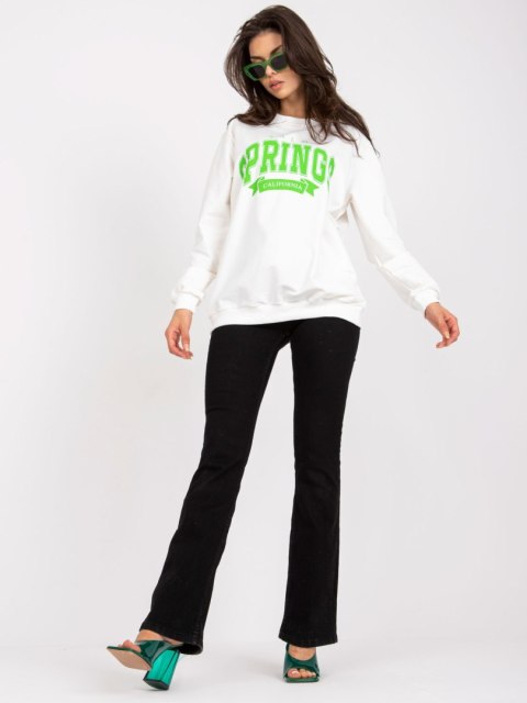 Bluza FA-BL-7823.24P biało-zielony Bluza FA-BL-7823.24P biało-zielony