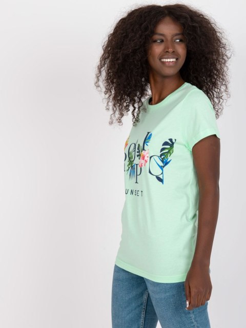 T-shirt BR-TS-8137 mietowy S T-shirt BR-TS-8137 mietowy S