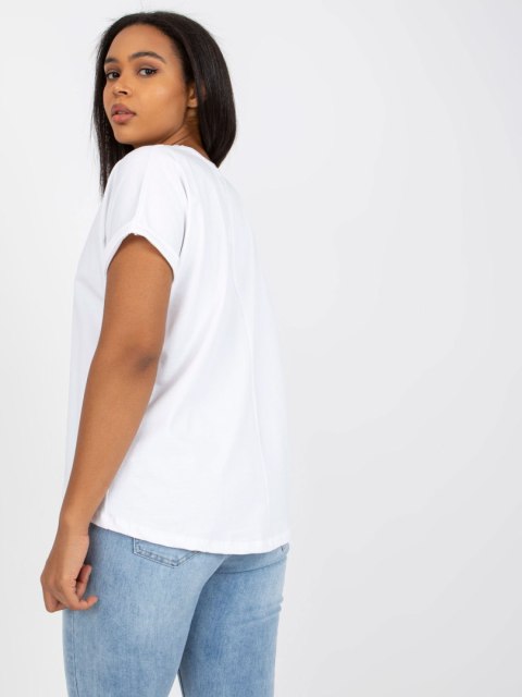 T-shirt RV-TS-7775.66P biały T-shirt RV-TS-7775.66P biały